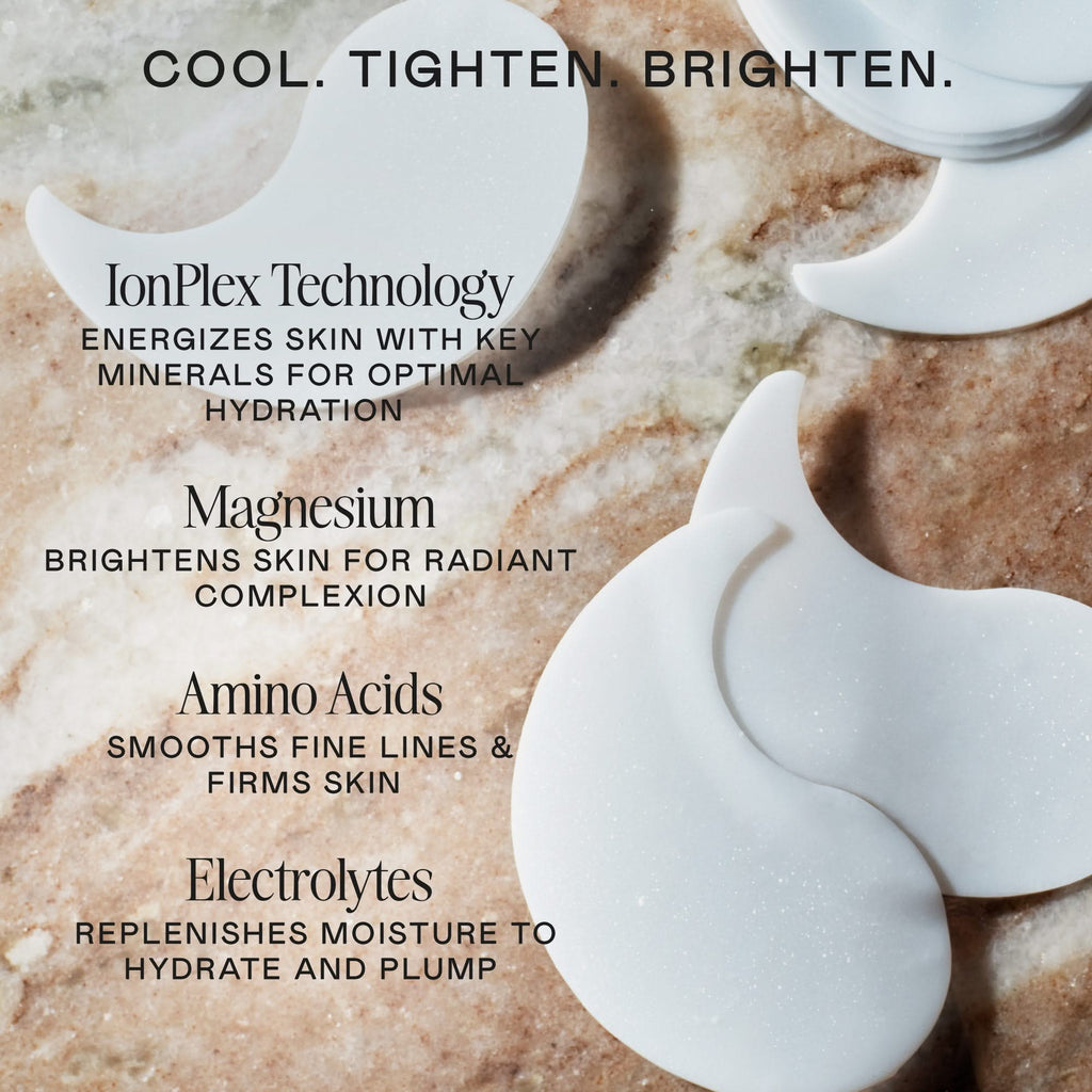 IonPlex® Hydra-Gel Power Patches to Depuff, Brighten, & Hydrate