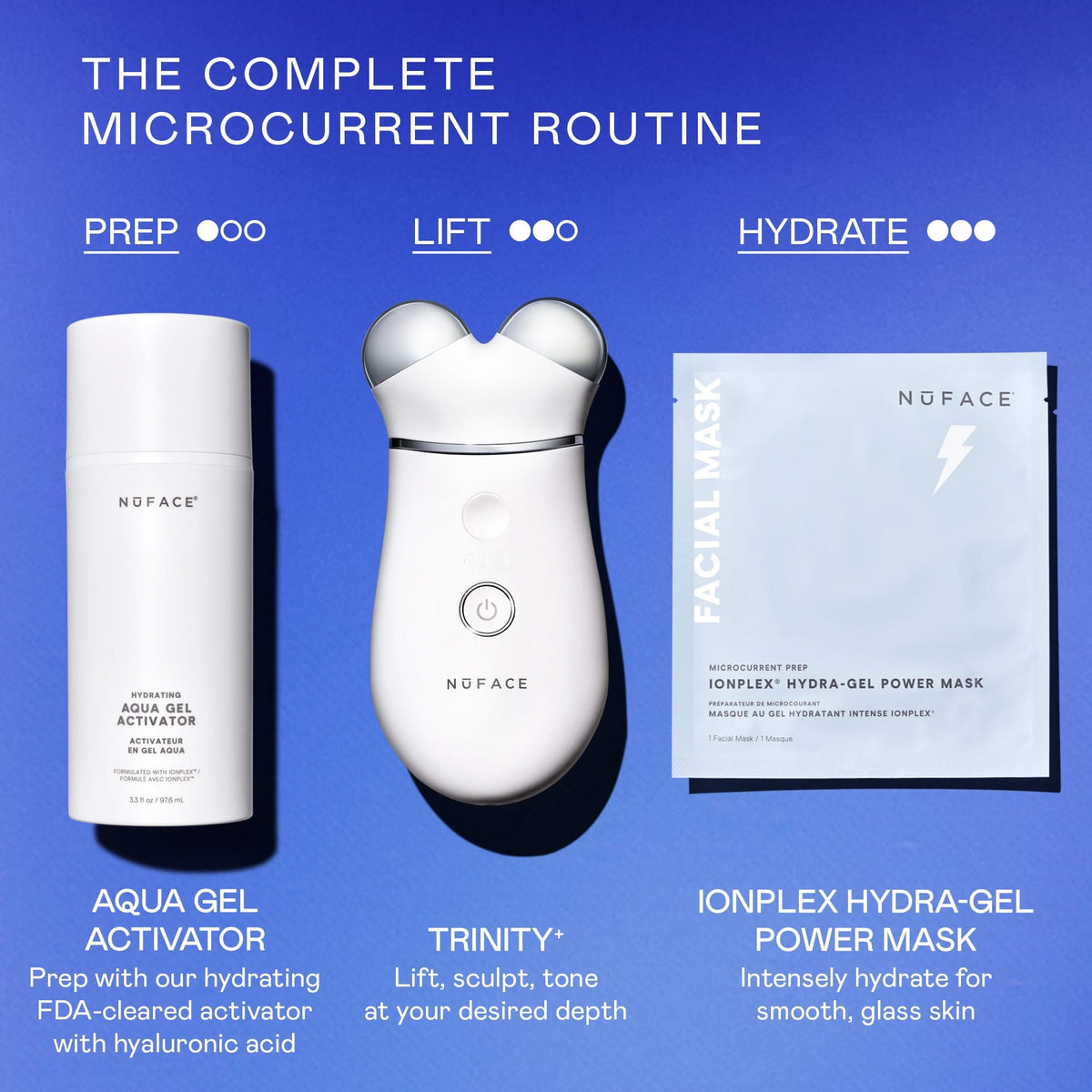 TRINITY+ Starter Kit - Get a Free 10oz Aqua Gel with Purchase ($80 Value)